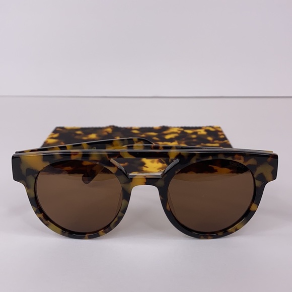 KOMONO Dreyfuss Tortoise Demi New Sunglasses round - Picture 15 of 15